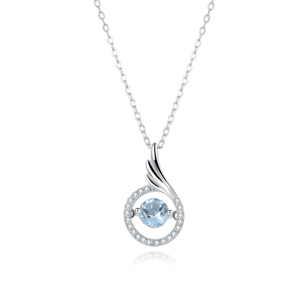Lamorvita_BlueTopazCubizZirconia_AngelWing_WhiteGoldSilverDancingStonePendantNecklace_WhiteBackground