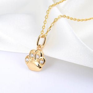 Lamorvita_CubicZirconia_CatPaw_SilverPendantNecklace_RightScene