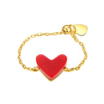 Lamorvita_LabCreatedRedCoral_Heart_SilverChainRing_WhiteBackground
