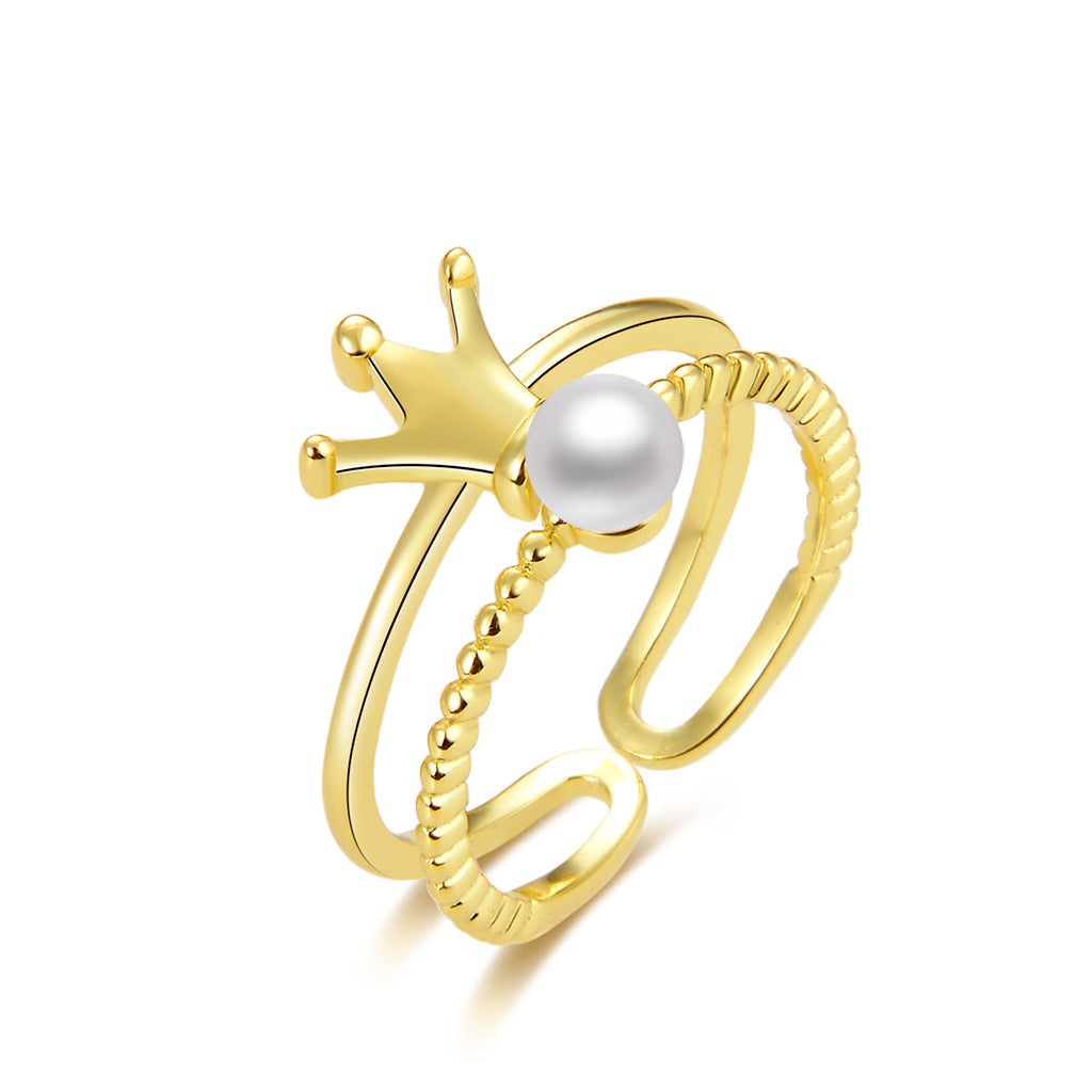 Lamorvita_Pearl_Crown_SilverDoubleBandRing_WhiteBackground