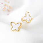 Lamorvita_WhiteAgate_Butterfly_SilverStudEarrings_RightLeftScene